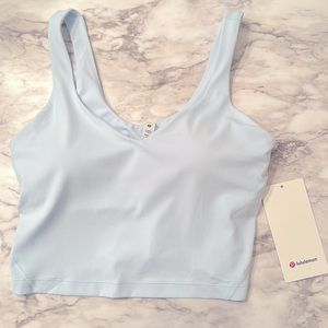NWT lululemon align tank - powder blue - size 10